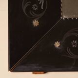 Miroir Murano en verre gravé