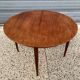 Scandinavian-style round table