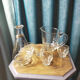 Service à eau ou orangeade carafes et verres