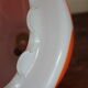 Vintage ceiling chandelier 70s orange