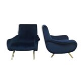 Pair of armchairs "Lady", Marco Zanuso