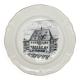 Wall plate Villeroy & Boch, town hall of Heilbronn late 19th century.