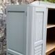 Parisian art deco wardrobe solid oak 1930