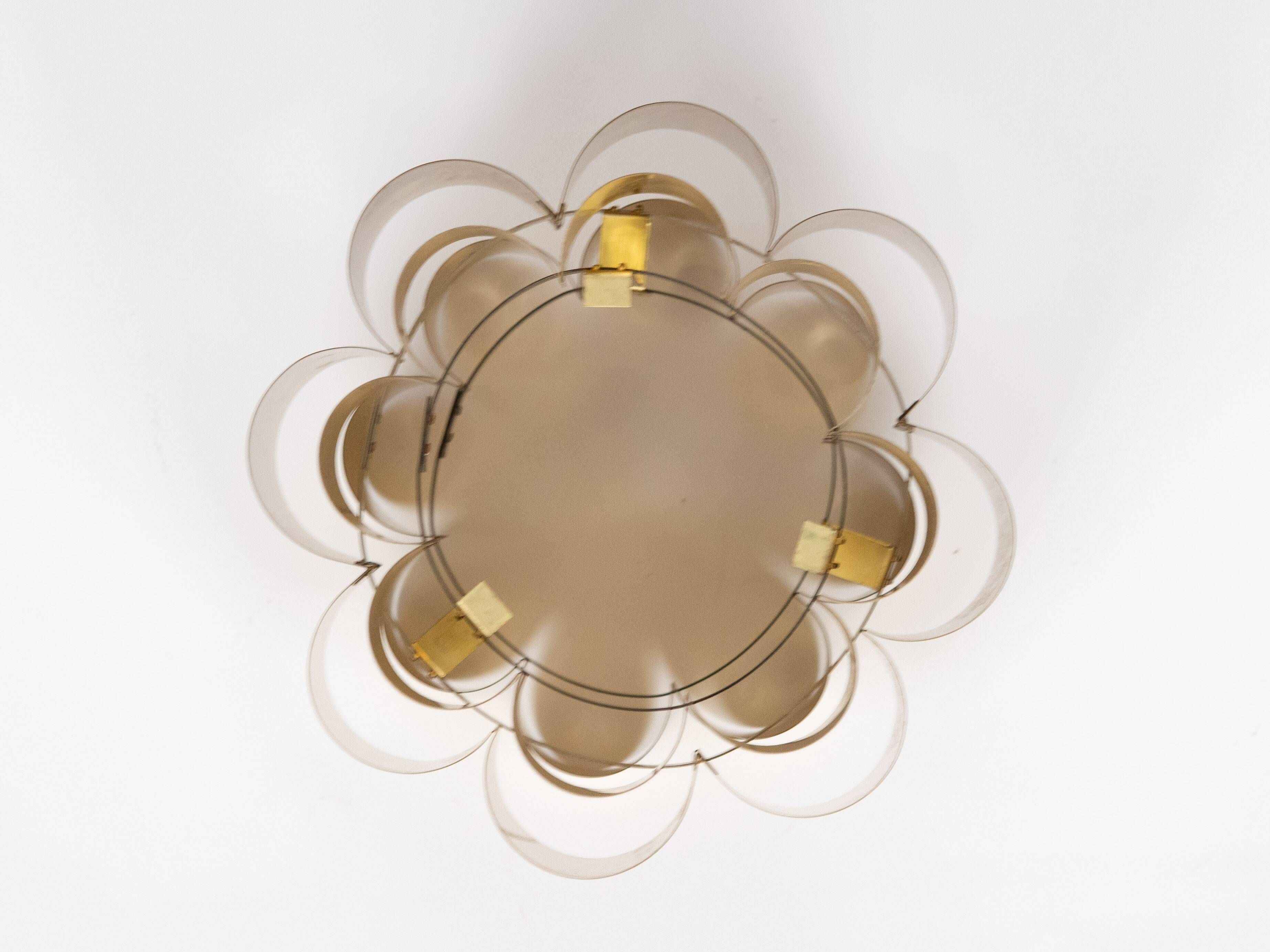 Pair of 2 Danish vintage pendant lamps by Werner Schou, 1960s