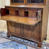 Nineteenth-century English mahogany scriban