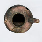 1970s organic modern ceramic oil chimney, Ruscha Art, Germany