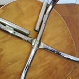 Chaise formica motif fleurs