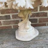 Pair of alabaster cups