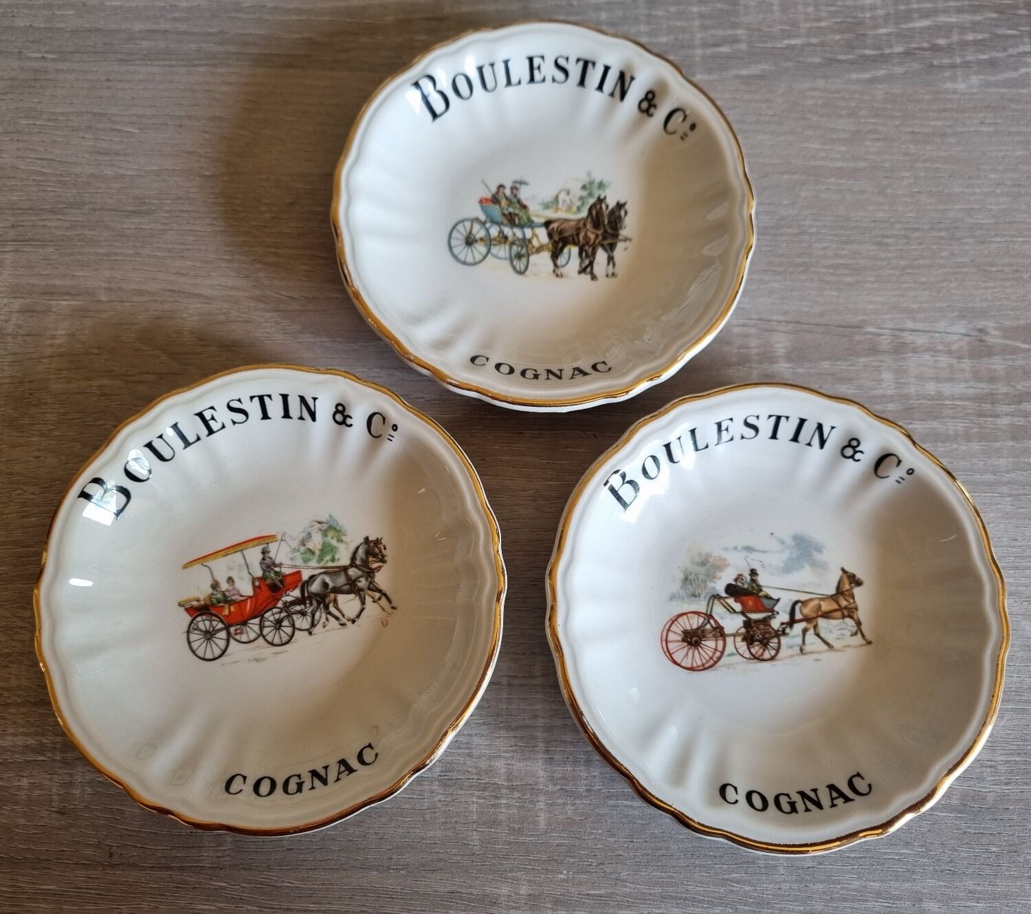 Cups Boulestin and Compagnie Cognac
