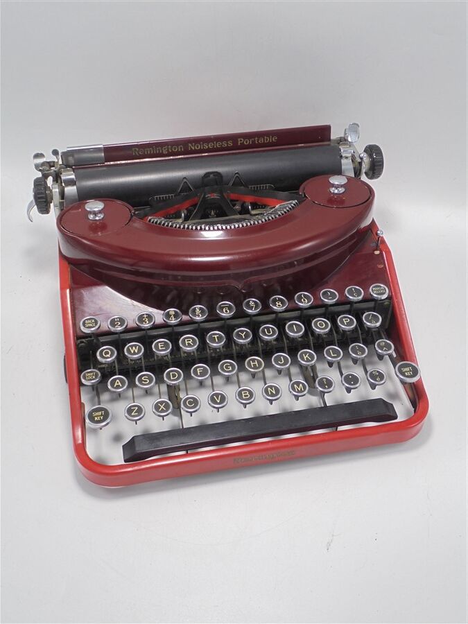 Remington Rand Red Typewriter