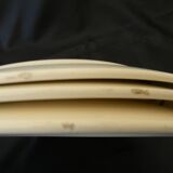 5 flat plates in earthenware from BADONVILLER. Strasbourg model.