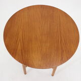 1960s Teak Round Coffee Table, Denmark