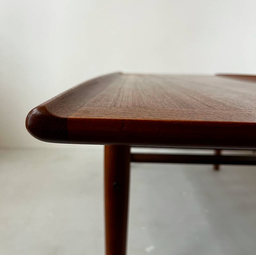 Danish teak coffee table by Grete Jalk