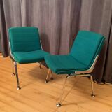 A pair of Drabert chairs, Germany, 1970s