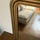 Miroir doré, glace mercure - 62xH82cm