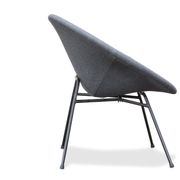 Fiber armchair by Claude Vassal Drivers Stores 1950
