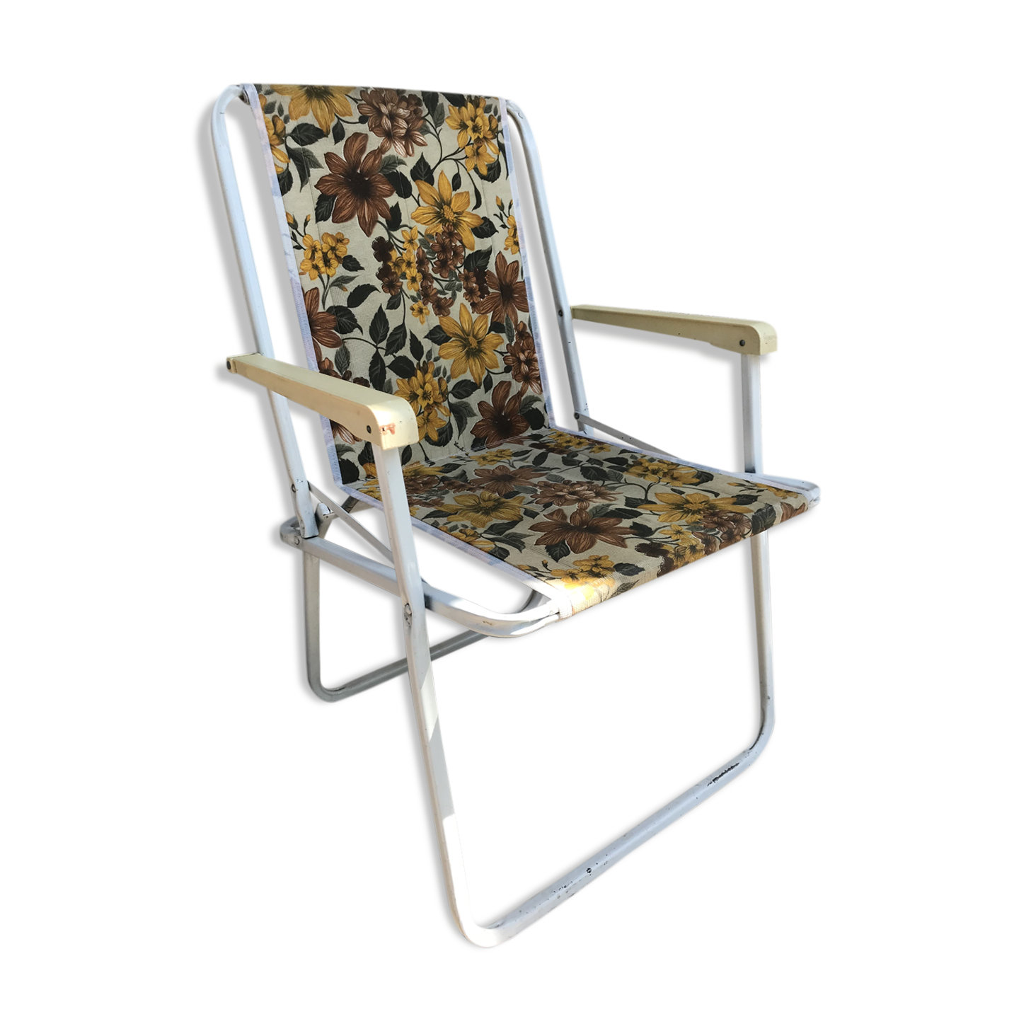 Old garden armchair Lerolin 1970s