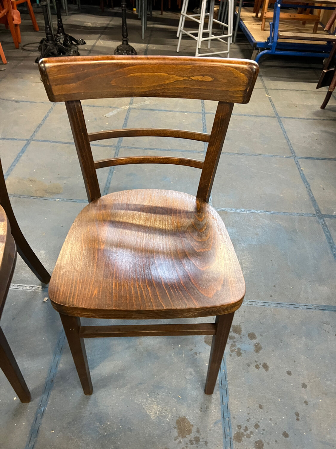 Pair of bistro chairs