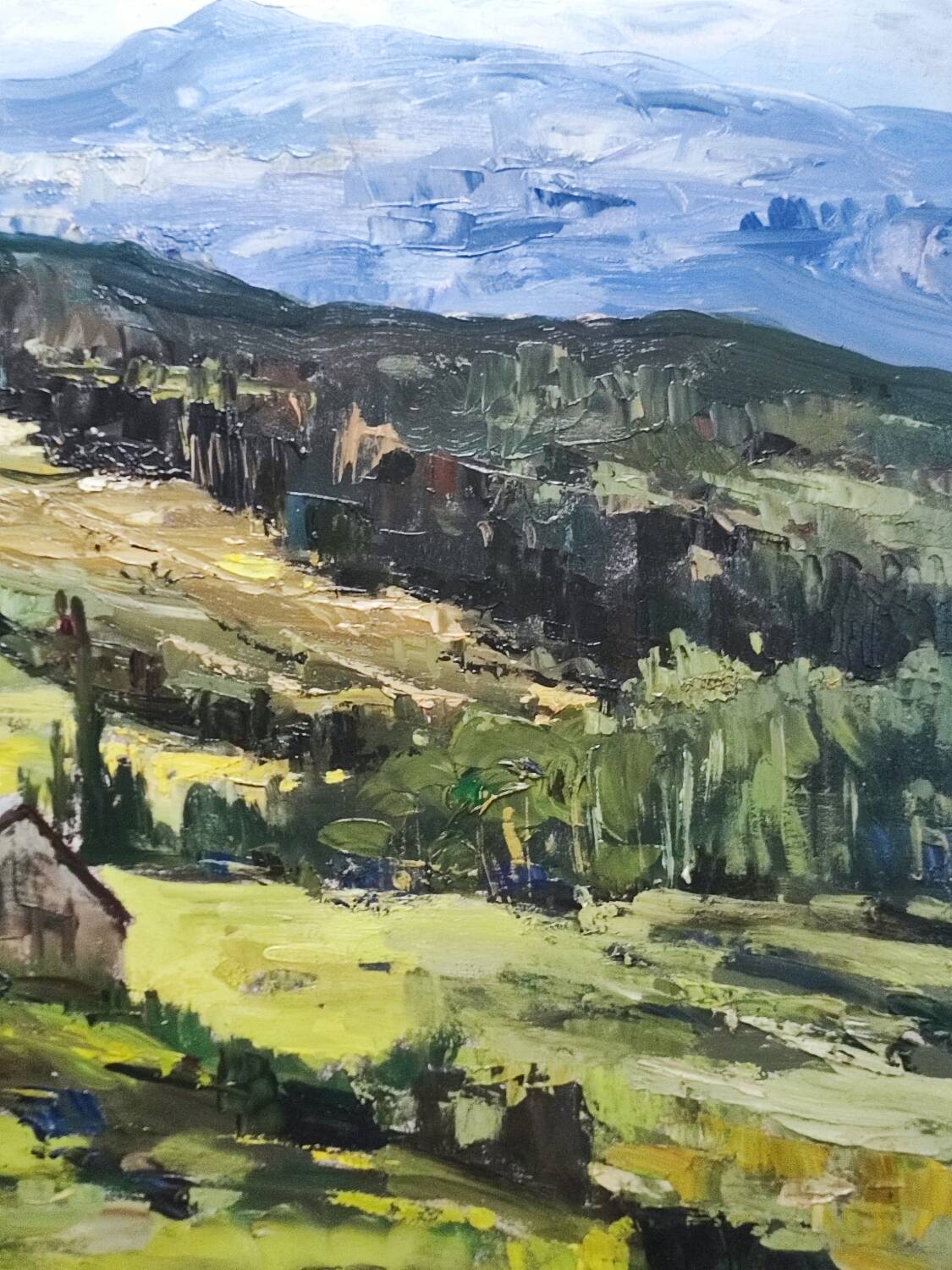 Peinture à l'huile - paysage