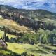 Peinture à l'huile - paysage