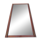 Large antique mirror with bronze decorations