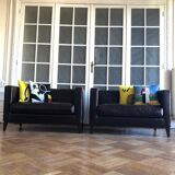 lambert iced leather sofa