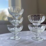 5 dessert or fruit or ice cream cups