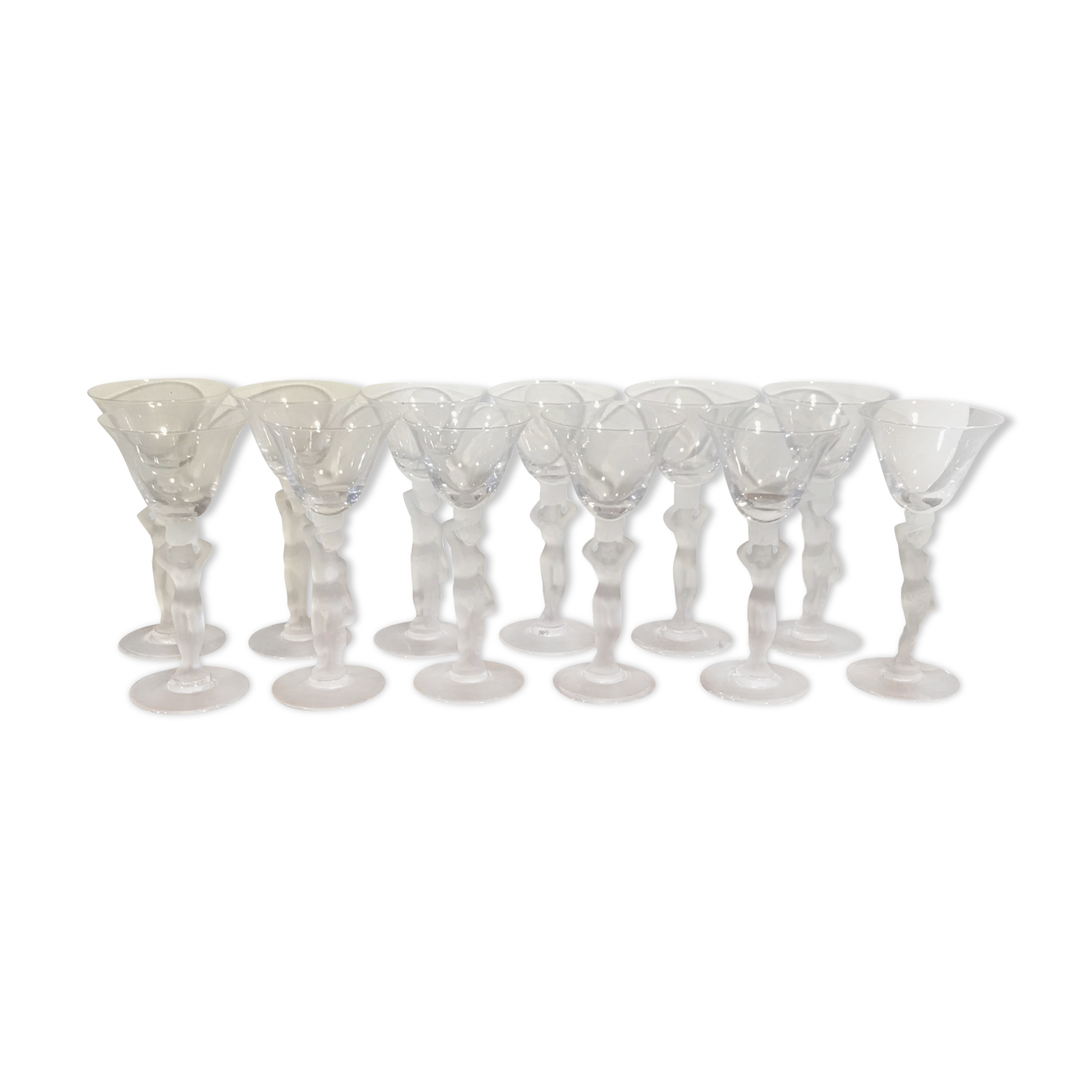 12 crystal wine glasses from bacchus