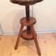 Wooden tripod stool / vintage 60s-70s