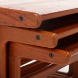 Nesting Tables from Skovmand & Andersen, 1960s, Set of 3