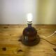 Vintage wooden ball lamp