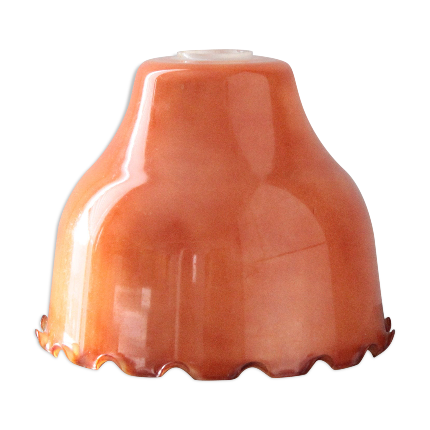Vintage glass lampshade