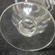 Two small Port glasses in Baccarat crystal