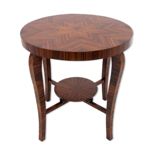 Table basse ronde art
