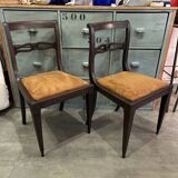 Pair of Regency style chairs from the 1940s.