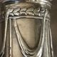 pair of Victorian style silver-plated candlesticks