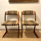 Pair of Baumann chairs model Kangourou – 1950s/60s – vintage