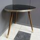 Black and Gold glass table 1960s