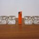 Finnish Ice Glass Candlesticks by Timo Sarpaneva for Juhava, 1970s, Set of 4