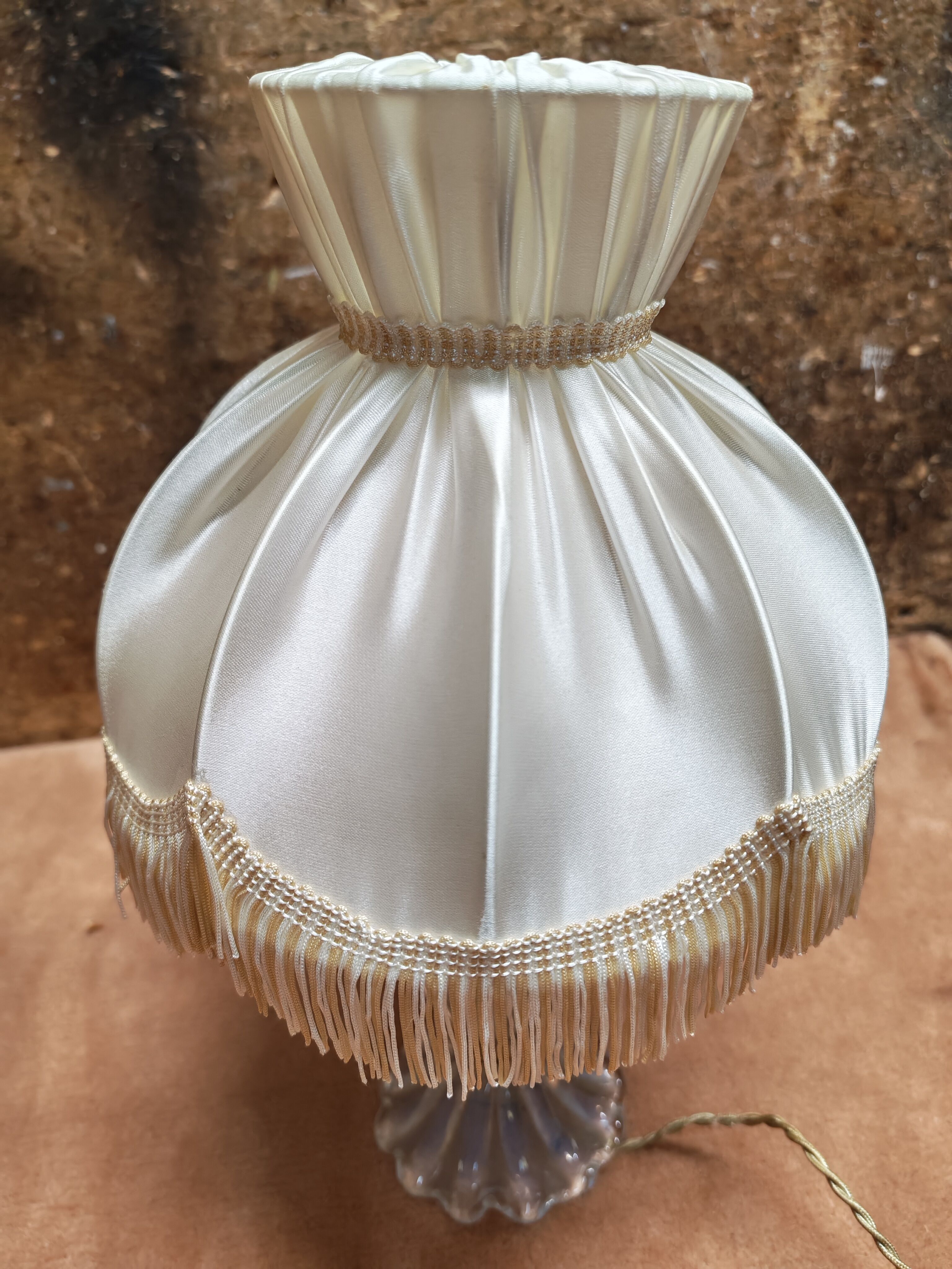 Murano glass table lamp attributed to Barrovier & Toso