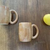 Sandstone mugs arts ceram grand fire