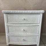 Commode en rotin
