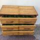 Commode rotin 3 tiroirs vintage
