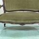 Early 20th century louis XV style bench in walnut