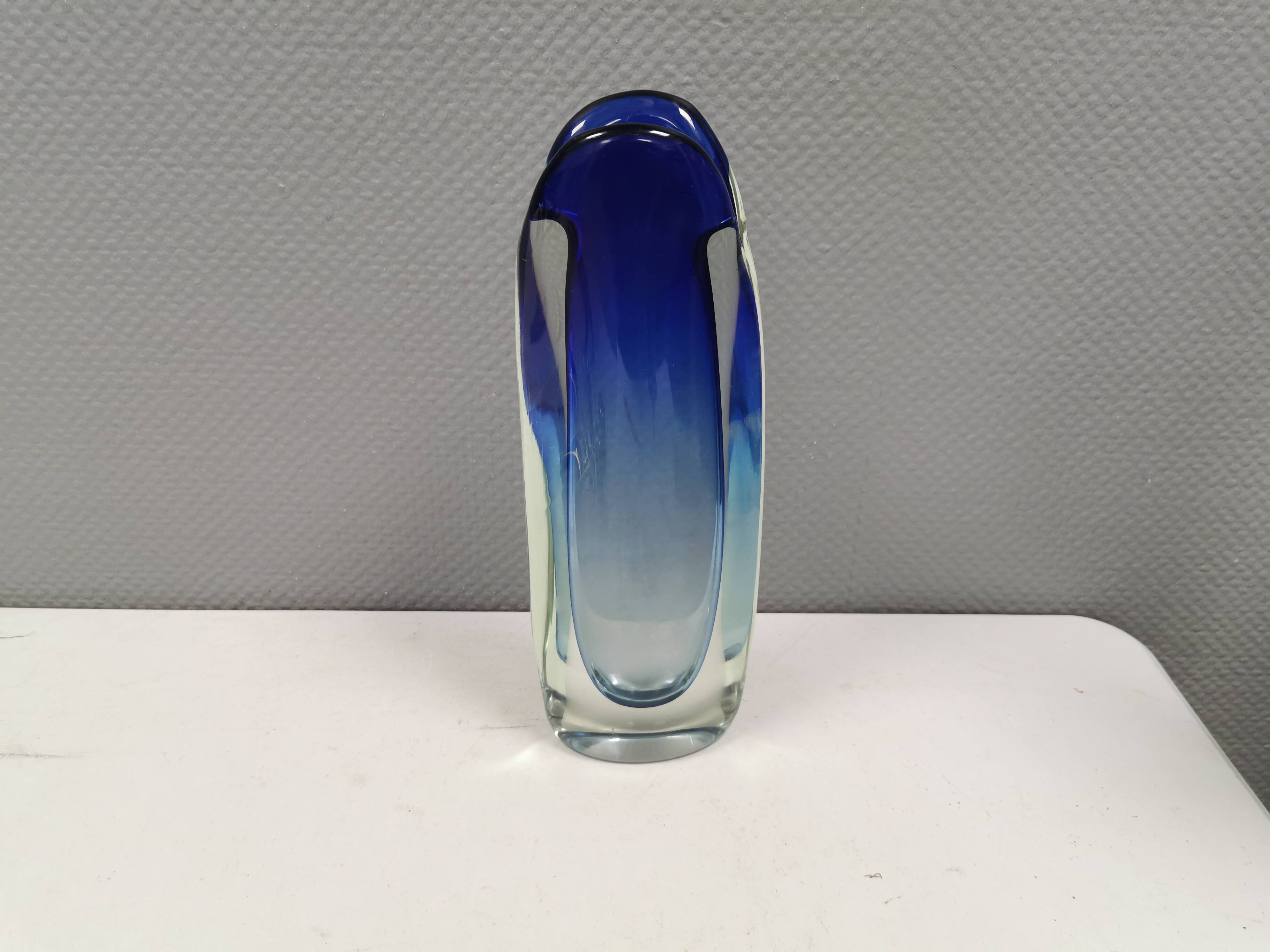 Huge and absolutely fantastic glass vase, 1970s