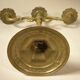 Chandelier trois feux en laiton