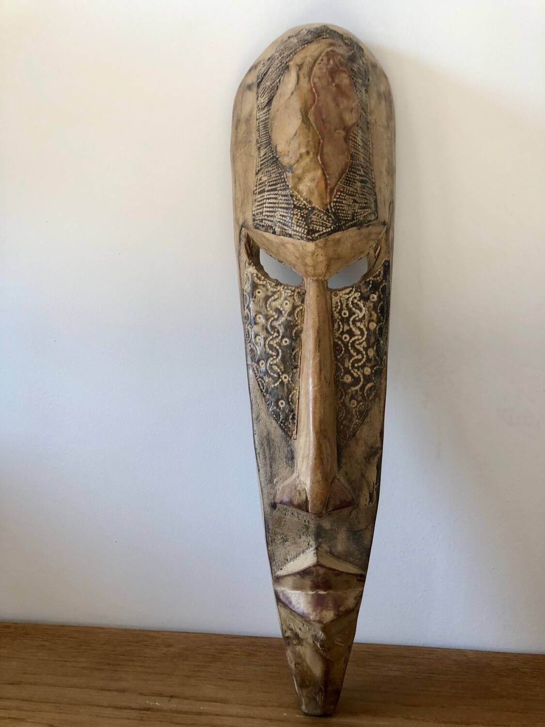 Large format African mask