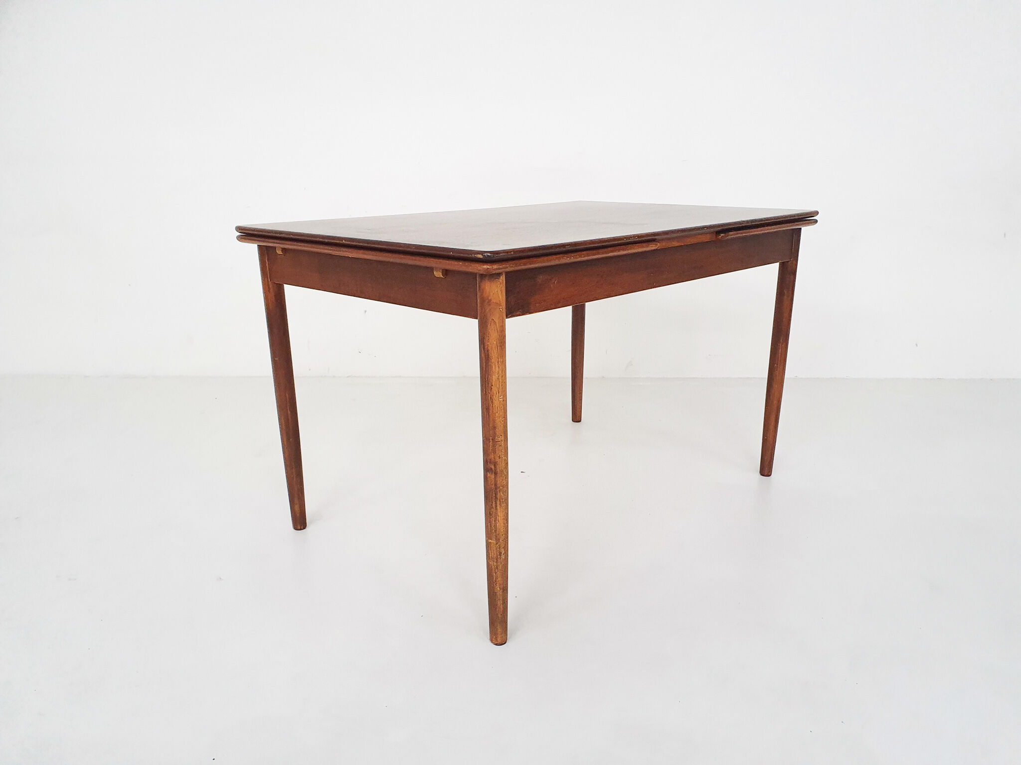 Mid-century teak extendable dining table, 1950's