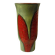 Fernand elchinger ceramic vase, fern model, 1950s
