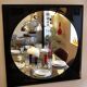 Italian design mirror XL vintage 80s